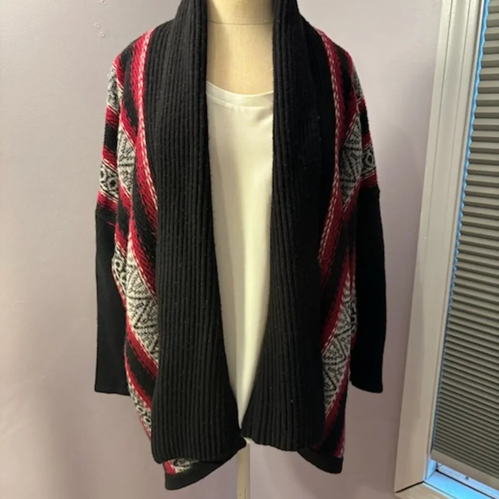 J.Jill Women’s Knit Sweater Open Front w/Pin Closure-SM - Picture 2 of 7